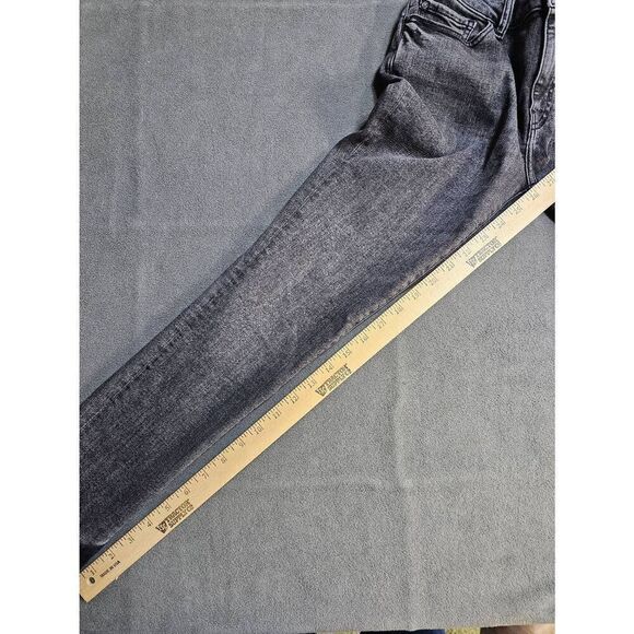 Warp + Weft JFK NY City Women's Mid-Rise Skinny Denim Jeans Black Size 27 - Picture 10 of 10